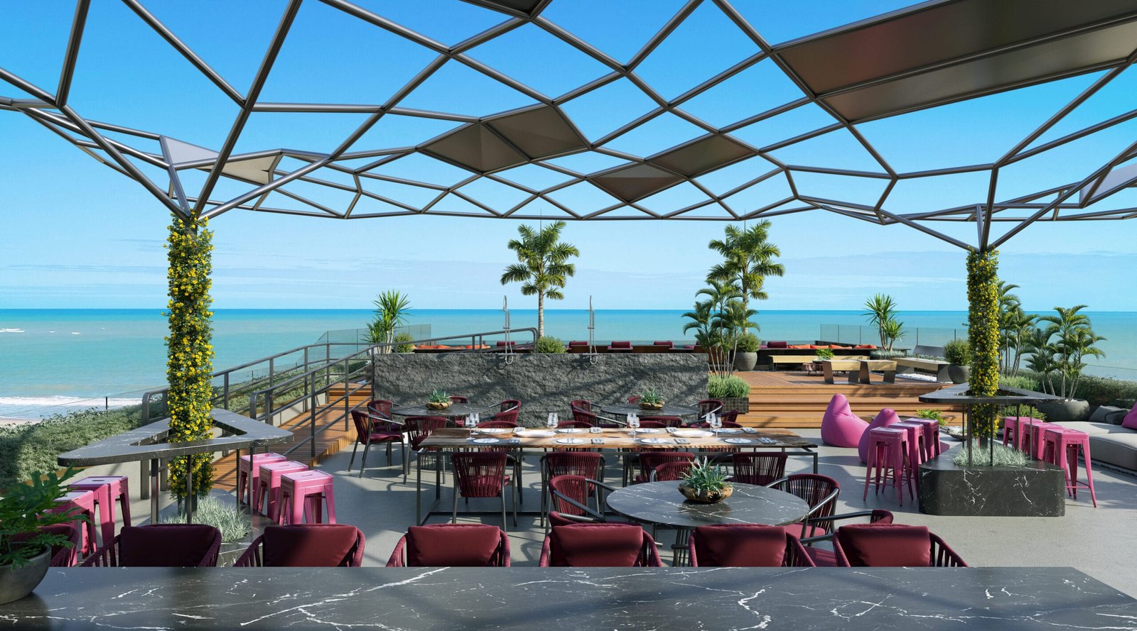 Rooftop bar — Alta Garden Housi