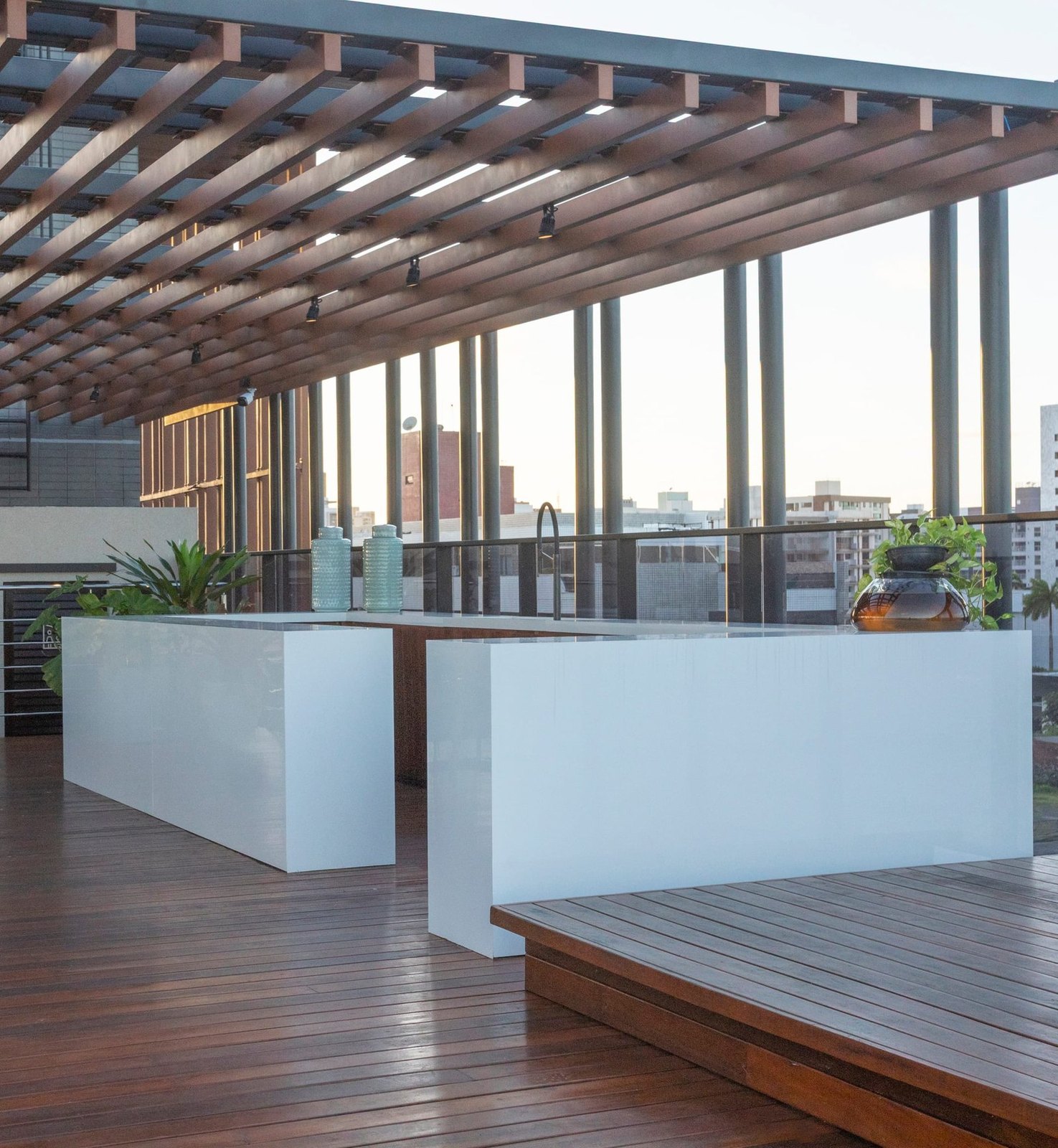 Pergola deck — Alta Marine