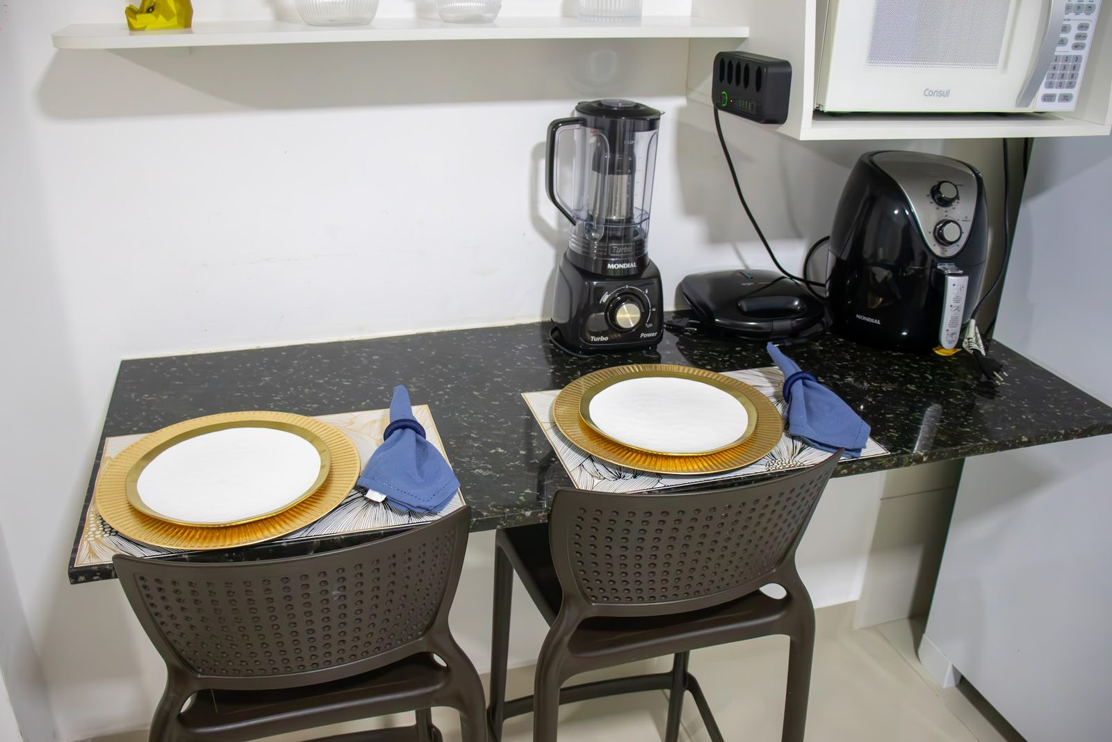 Apartamento 104 · Bancada da cozinha — Aruanda
