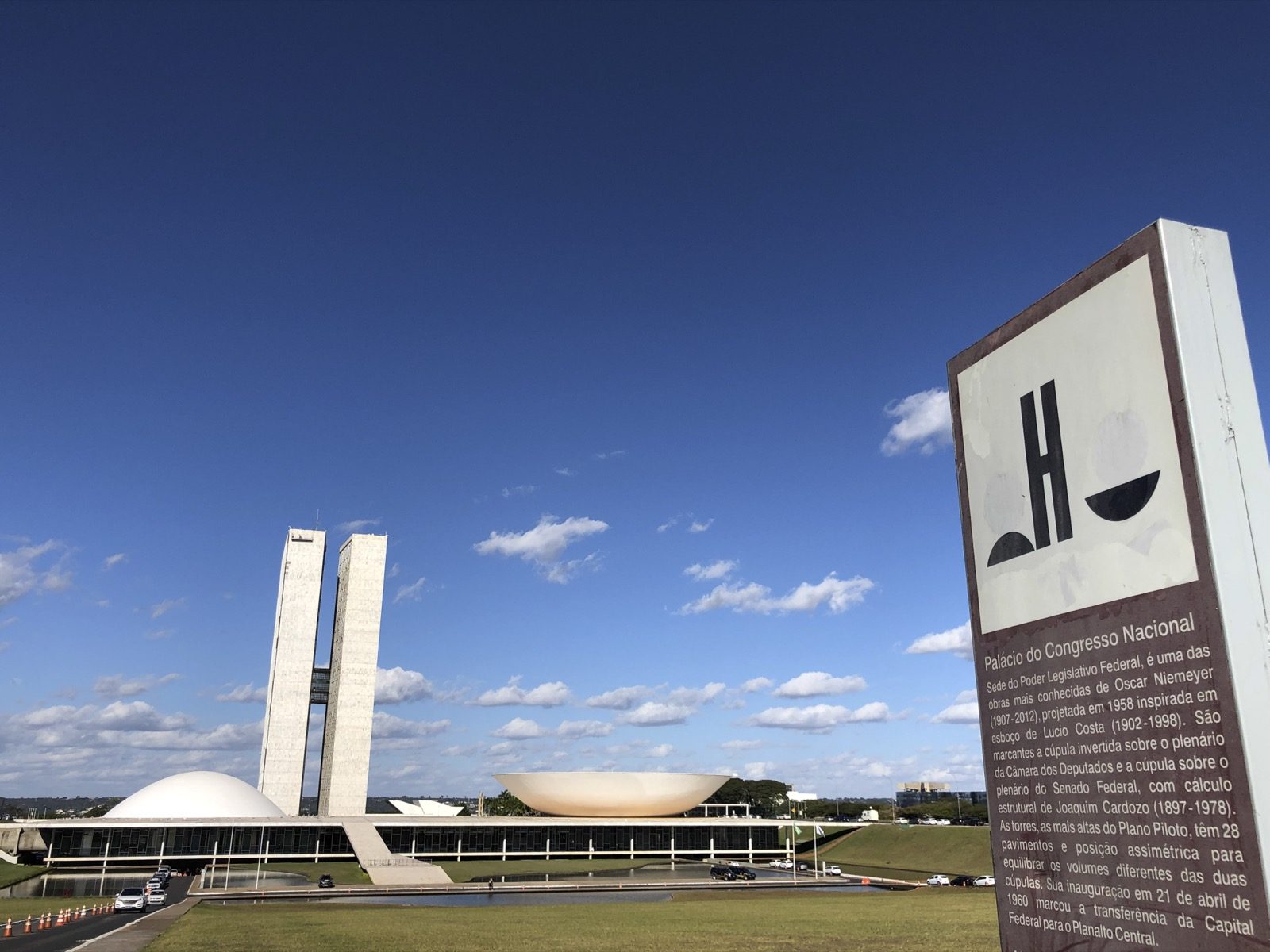 Fachada do Congresso Nacional, em Brasília