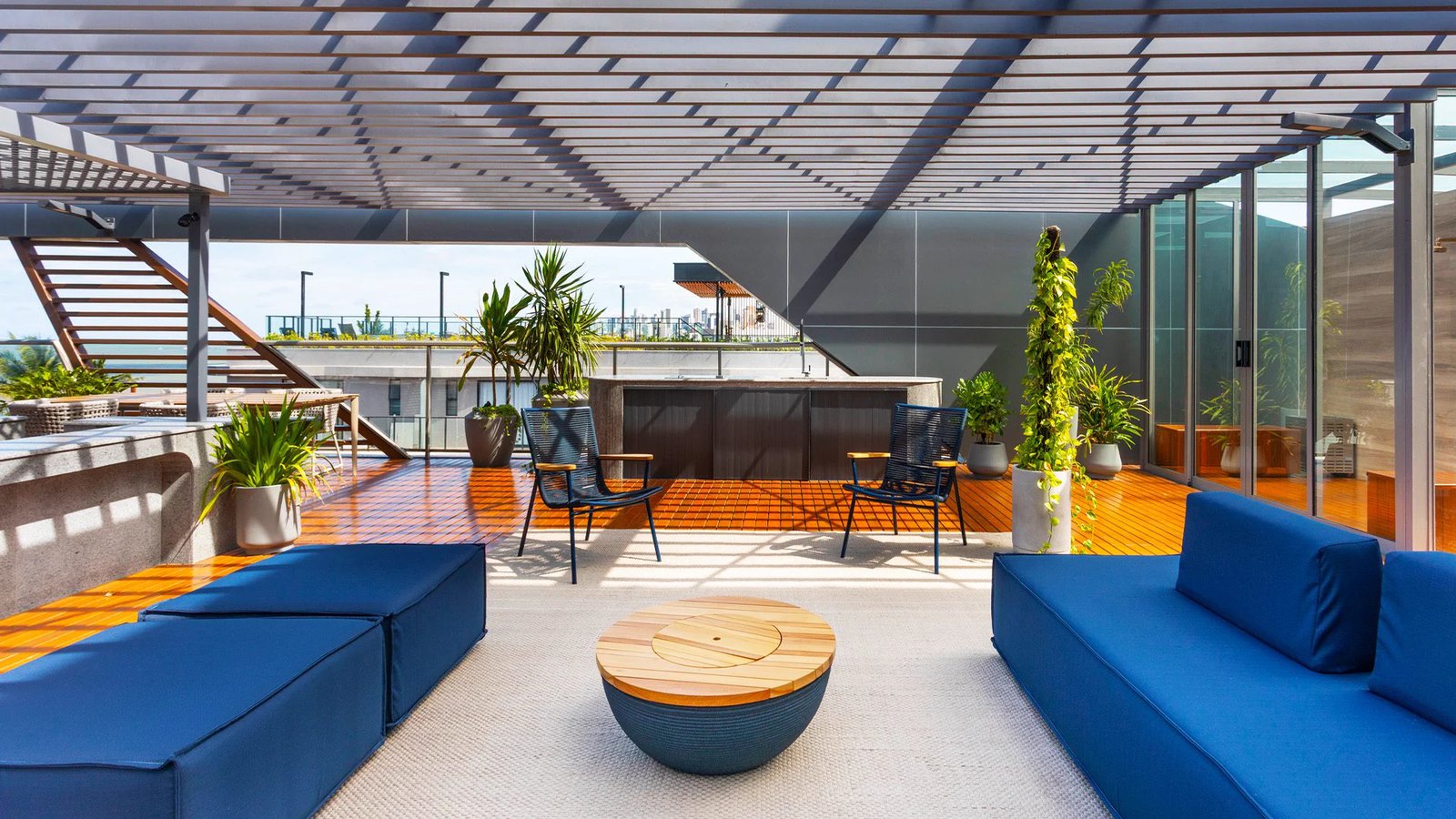 Rooftop with sea view — Setai Aquamaris