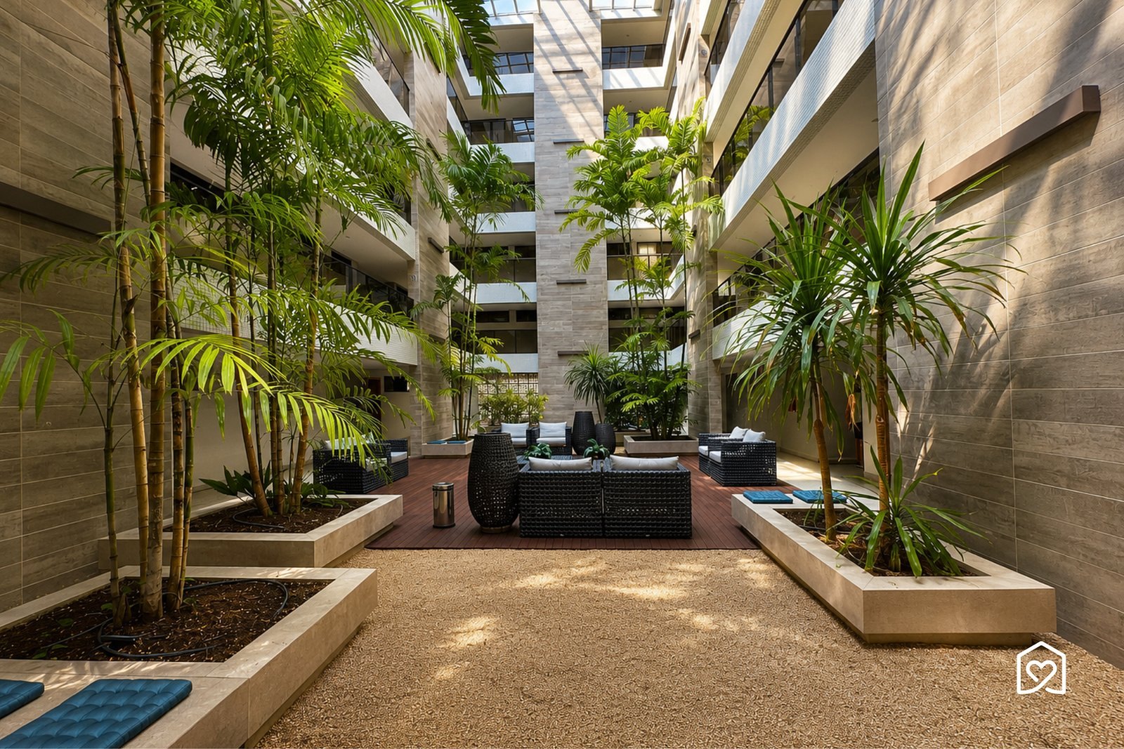 Jardim interno — Eco Summer Tambaú