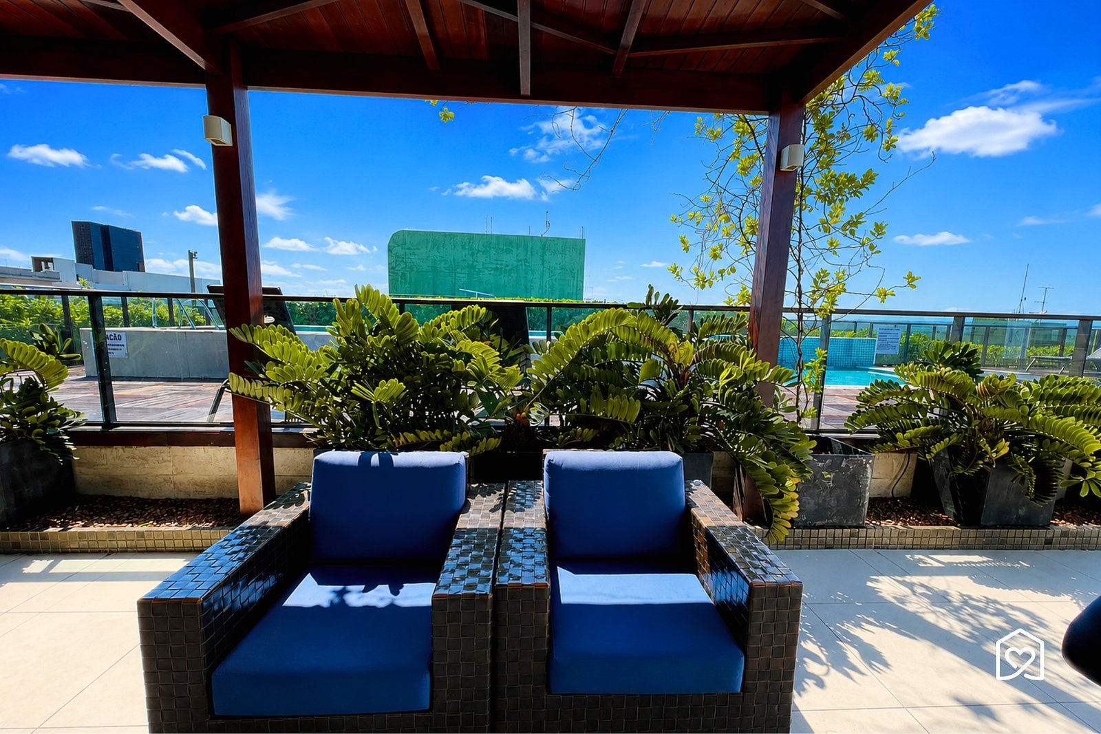 Lounge da cobertura — Eco Summer Tambaú